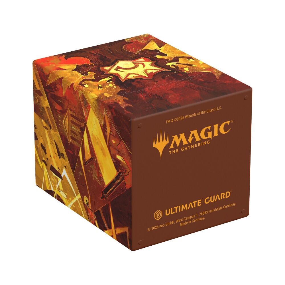 Ultimate Guard RTE Boulder 100+ Magic MTG Secrets of Strixhaven Lorehold Deck Box