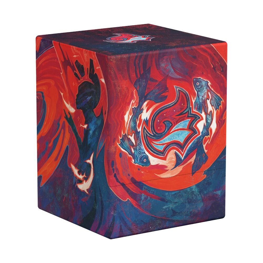 Ultimate Guard RTE Boulder 100+ Magic MTG Secrets of Strixhaven Prismari Deck Box