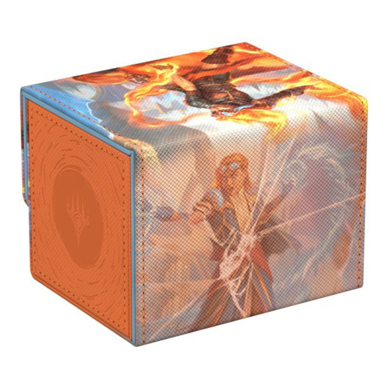 Ultimate Guard Sidewinder 100+ Magic MTG Reality Fracture Red Mythic XenoSkin Deck Box