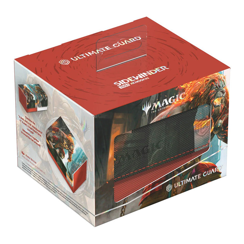 Ultimate Guard Sidewinder 100+ Magic MTG Reality Fracture White Mythic 1 XenoSkin Deck Box