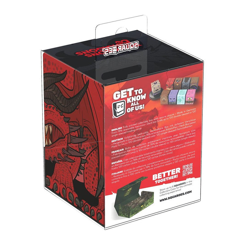 Ultimate Guard Squaroes D&D Red Dragon Deck Box