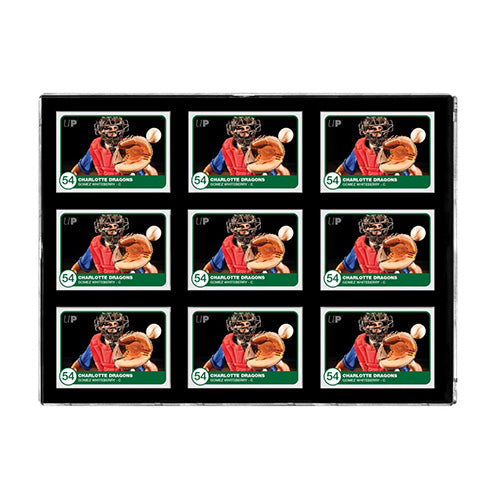 Ultra Pro 35PT 9-Card Black Border UV ONE-TOUCH Magnetic Holder