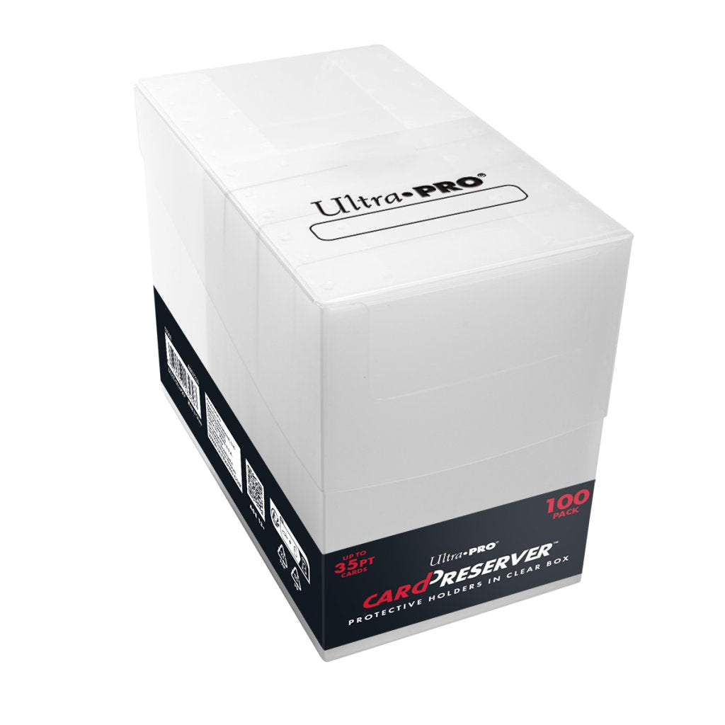 Ultra Pro Card Preserver 100ct + Clear Deck Box