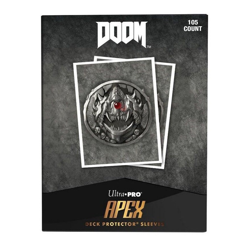 Ultra Pro DOOM Creatures of Hell Cacodemon 105ct Apex Deck Protector Sleeves