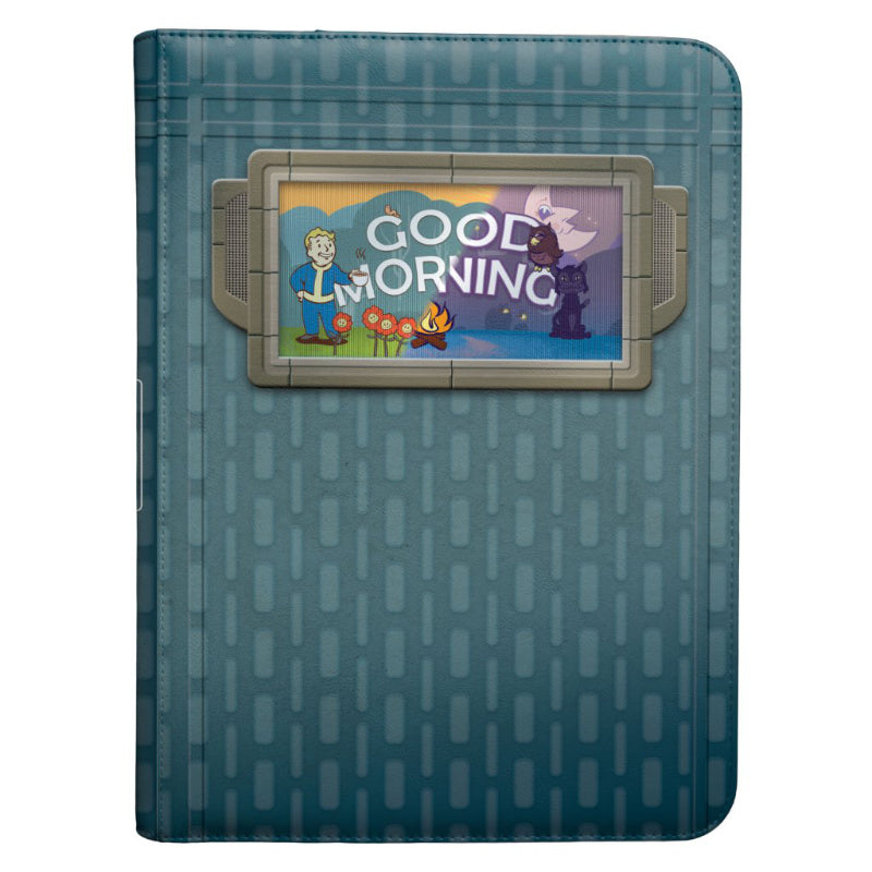 Ultra Pro Fallout Vault Boy Good Morning/Good Evening 9-Pocket Zippered Binder