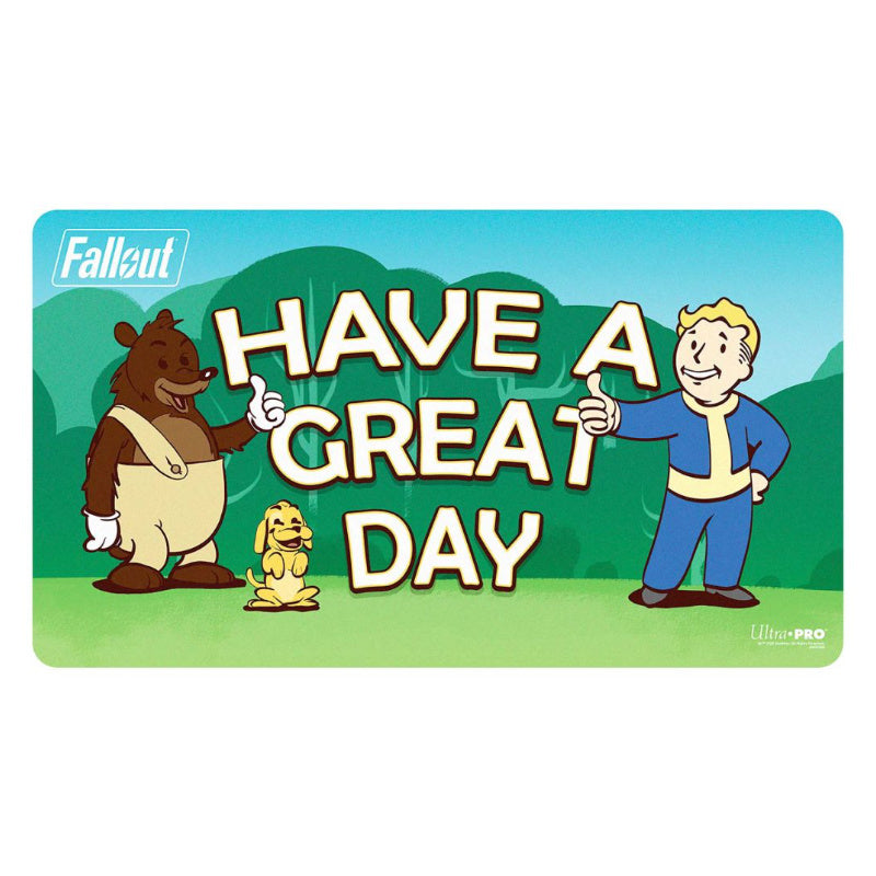 Ultra Pro Fallout Vault Boy Have a Great Day Playmat