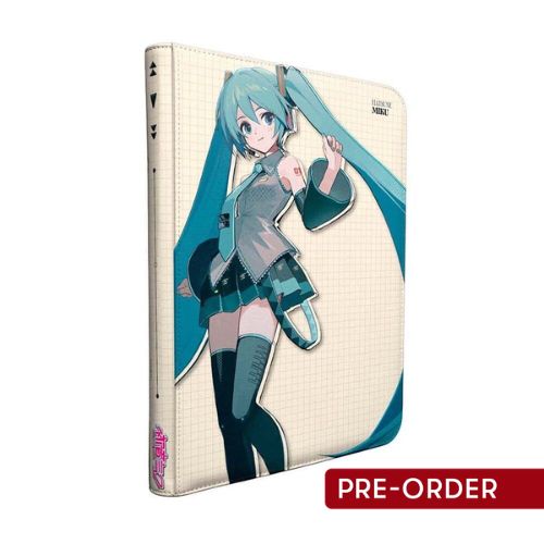 Ultra Pro Hatsune Miku Retro Soundscapes 9-Pocket Premium Zippered PRO-BINDER