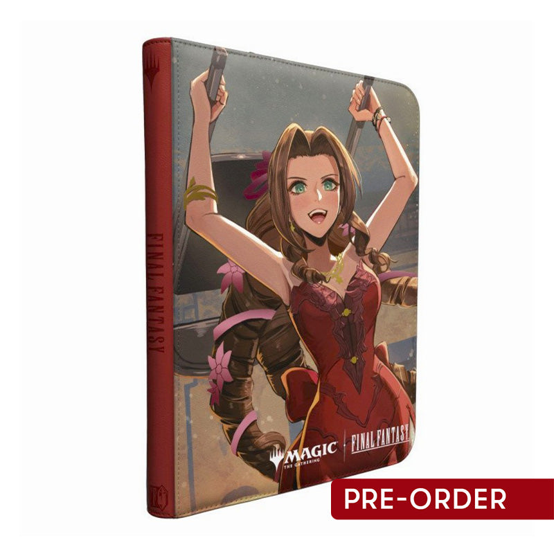 Ultra Pro Magic MTG Final Fantasy Aerith Gainsborough 9-Pocket Zippered Premium Pro-Binder