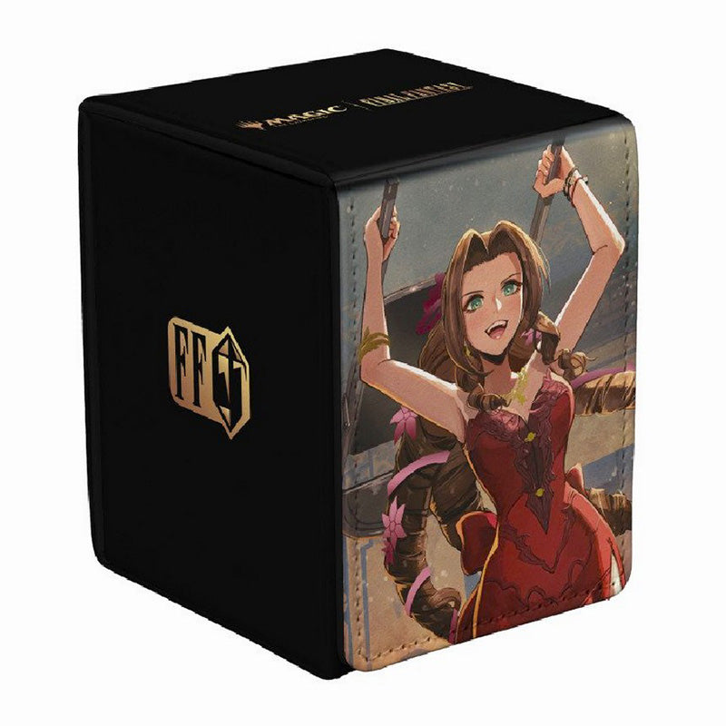 Ultra Pro Magic MTG Final Fantasy Aerith Gainsborough Alcove Flip Deck Box