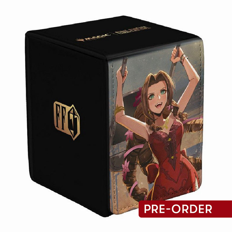 Ultra Pro Magic MTG Final Fantasy Aerith Gainsborough Alcove Flip Deck Box