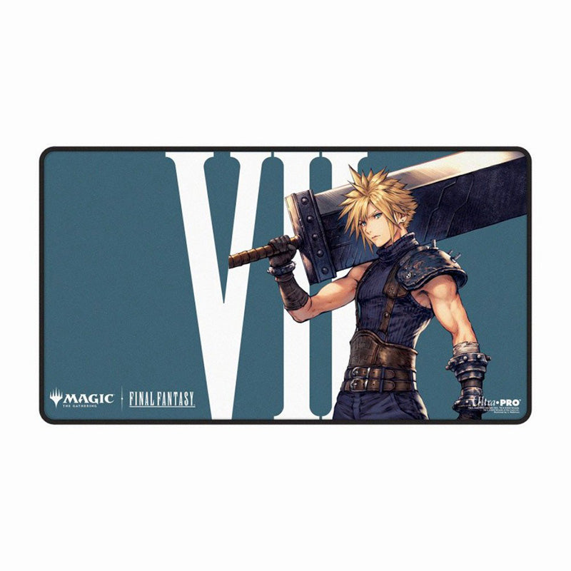 Ultra Pro Magic MTG Final Fantasy Cloud Ex-Soldier Black-Stitched Playmat
