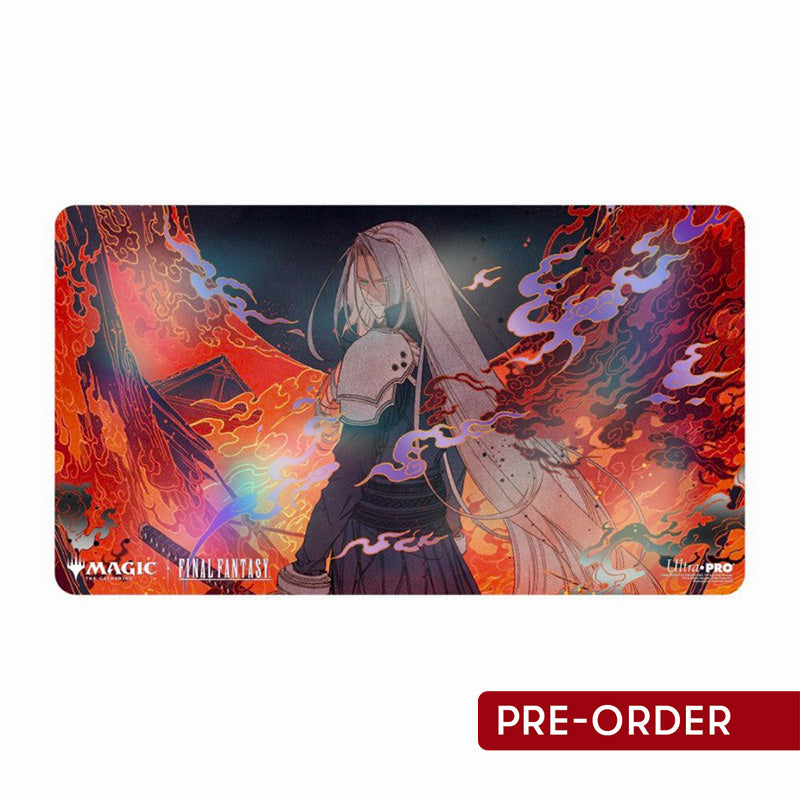 Ultra Pro Magic MTG Final Fantasy Nibelheim Aflame Foil Playmat