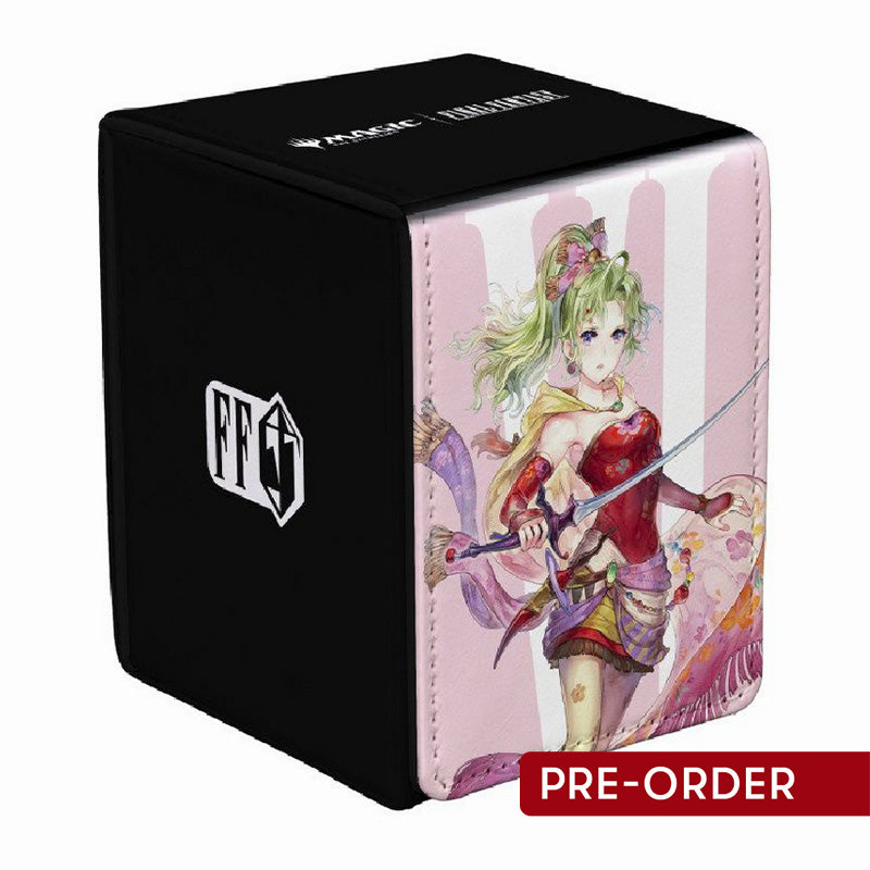 Ultra Pro Magic MTG Final Fantasy Terra Herald Of Hope Alcove Flip Deck Box