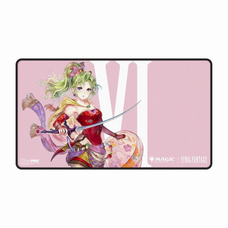 Ultra Pro Magic MTG Final Fantasy Terra Herald Of Hope Black-Stitched Playmat