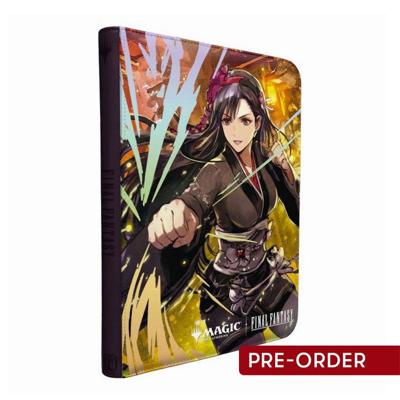 Ultra Pro Magic MTG Final Fantasy Tifa Lockhart 9-Pocket Zippered Premium Pro-Binder