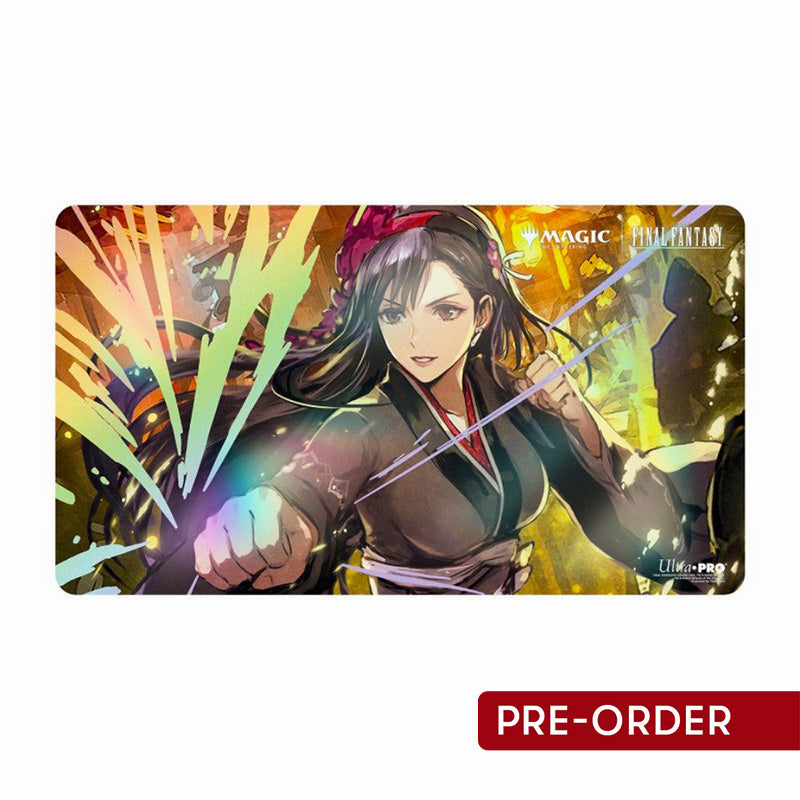 Ultra Pro Magic MTG Final Fantasy Tifa Lockhart Foil Playmat