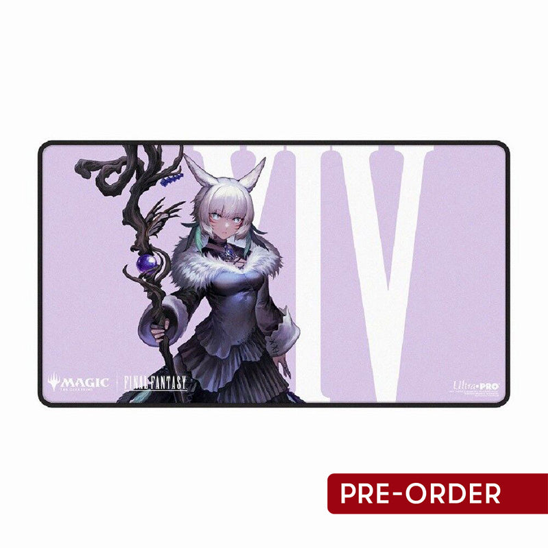 Ultra Pro Magic MTG Final Fantasy Y'shtola Night's Blessed Black-Stitched Playmat