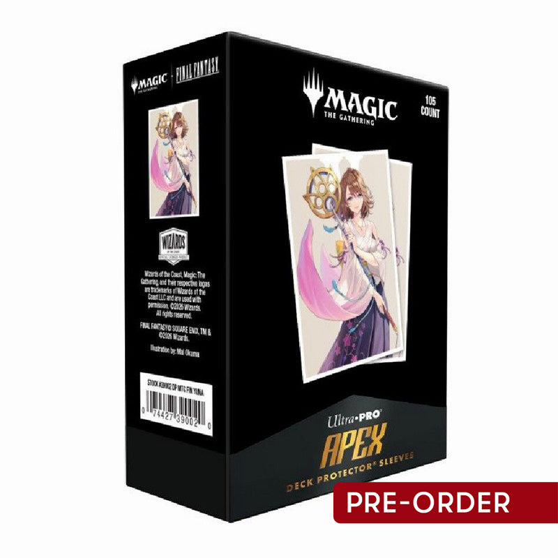 Ultra Pro Magic MTG Final Fantasy Yuna Grand Summoner 105ct Apex Deck Protector Sleeves