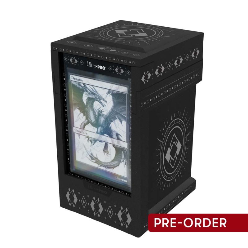 Ultra Pro Obsidian ONE-TOUCH Tower Deck Box