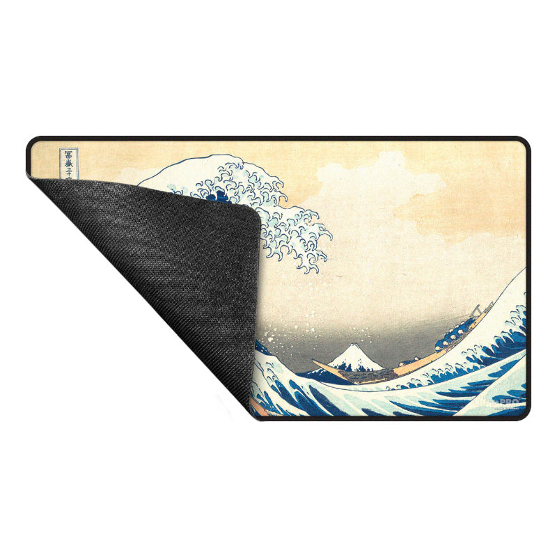 Ultra Pro The Great Wave Off Kanagawa Black Stitched Playmat