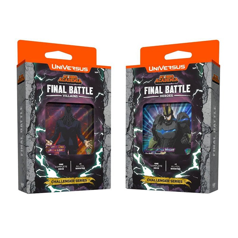 UniVersus Challenger Series Display My Hero Academia Final Battle (Pair)