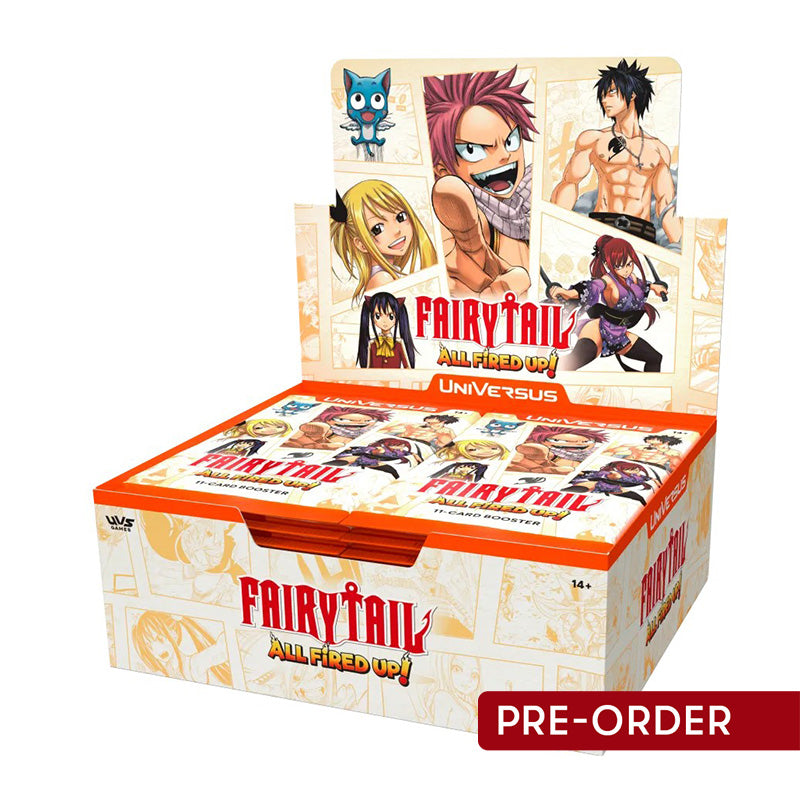 UniVersus Fairy Tail: All Fired Up! Booster Box