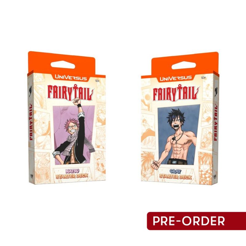 UniVersus Fairy Tail All Fired Up! Starter Deck (Pair)