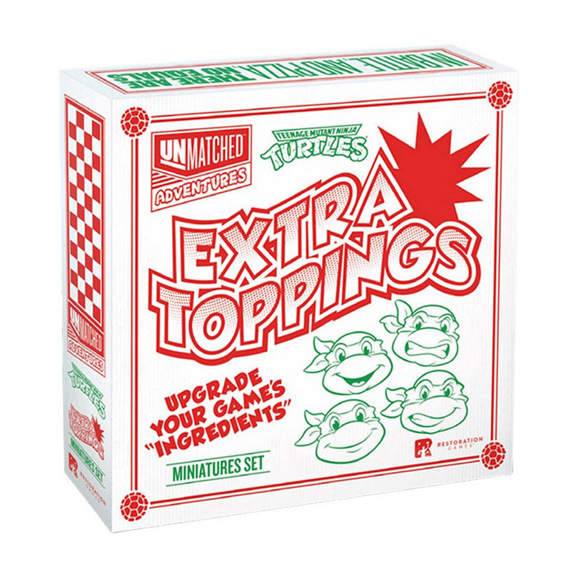 Unmatched Teenage Mutant Ninja Turtles - Extra Toppings Miniature Set
