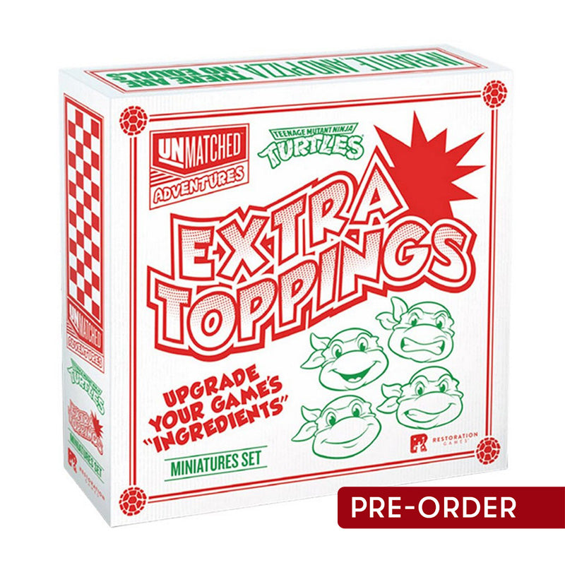 Unmatched Teenage Mutant Ninja Turtles - Extra Toppings Miniature Set