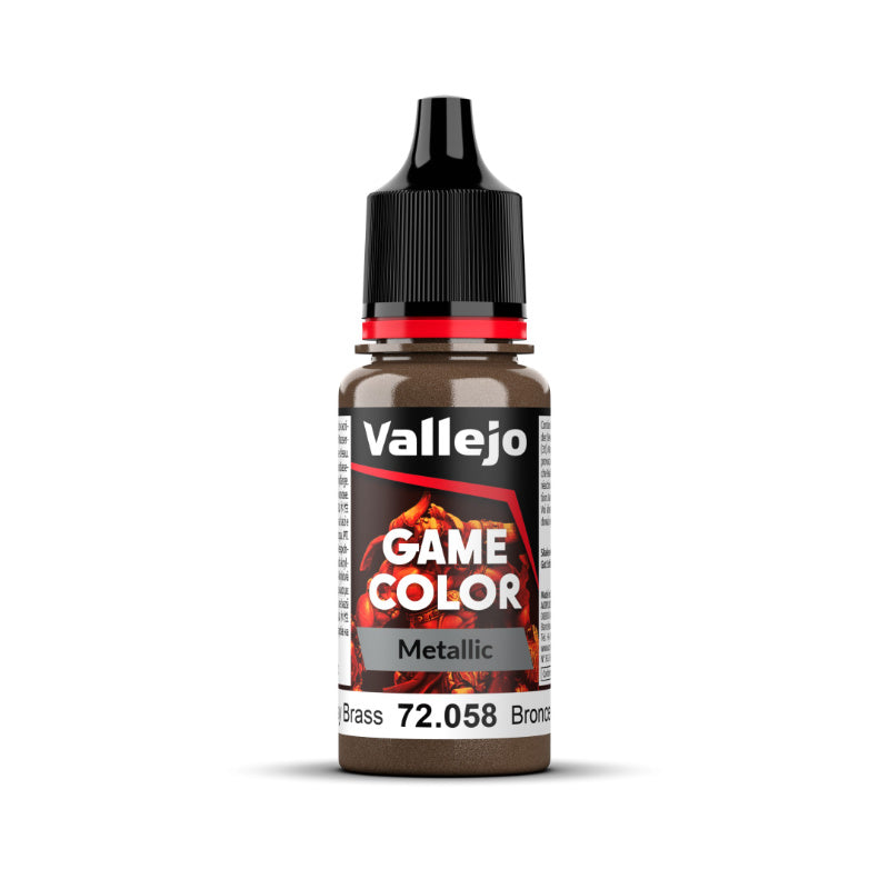 Vallejo Game Colour Brassy Brass 18ml (72.058)