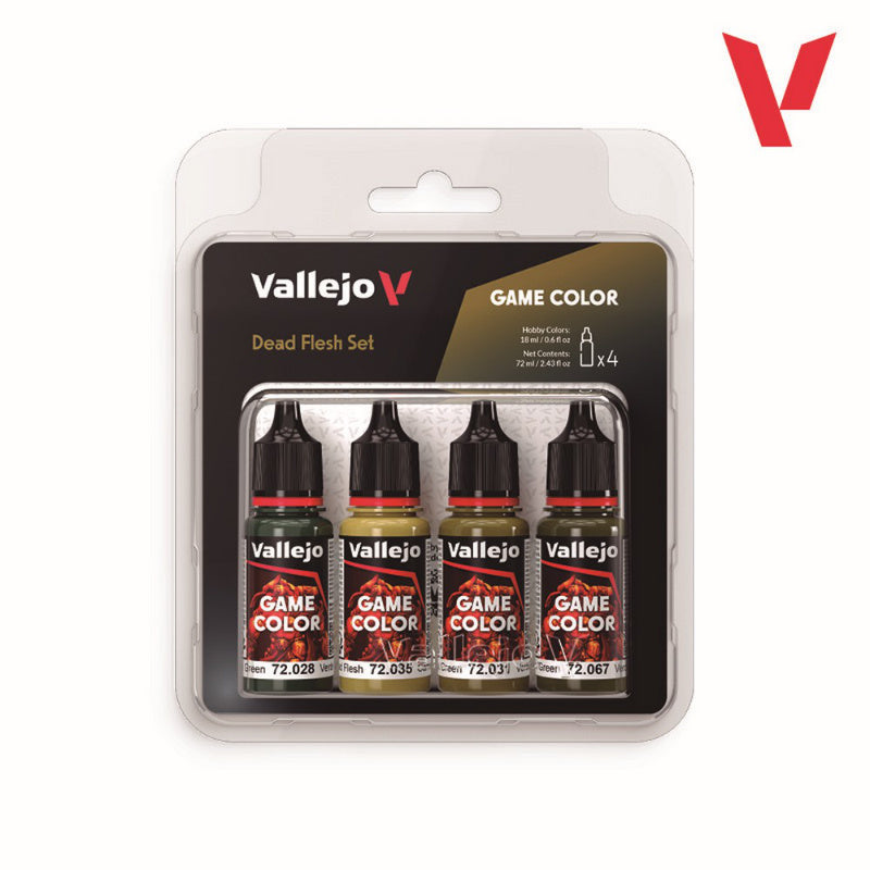 Vallejo Game Colour - Dead Flesh Set 18ml
