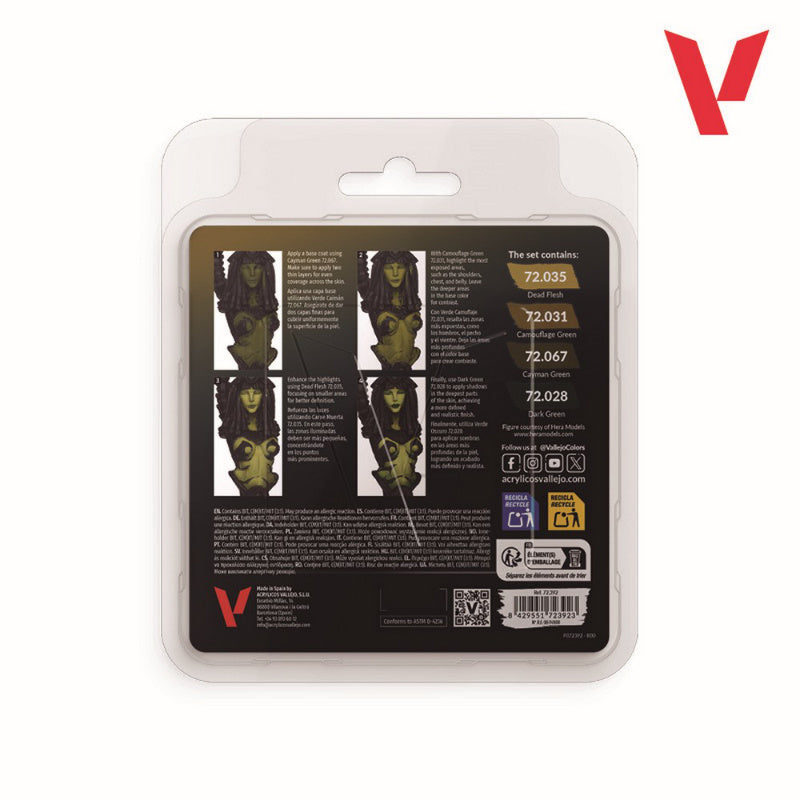Vallejo Game Colour - Dead Flesh Set 18ml