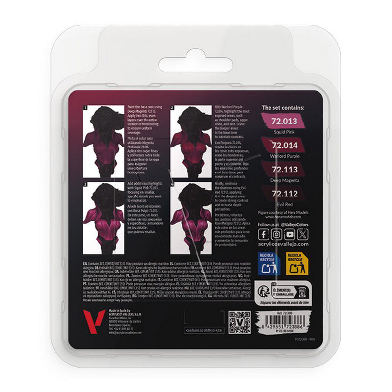 Vallejo Game Colour - Magenta Color Set 18ml