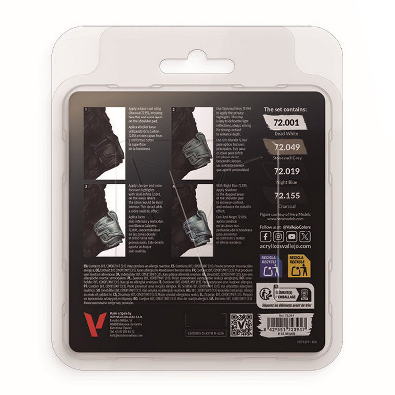 Vallejo Game Colour - Silver NMM Set 18ml