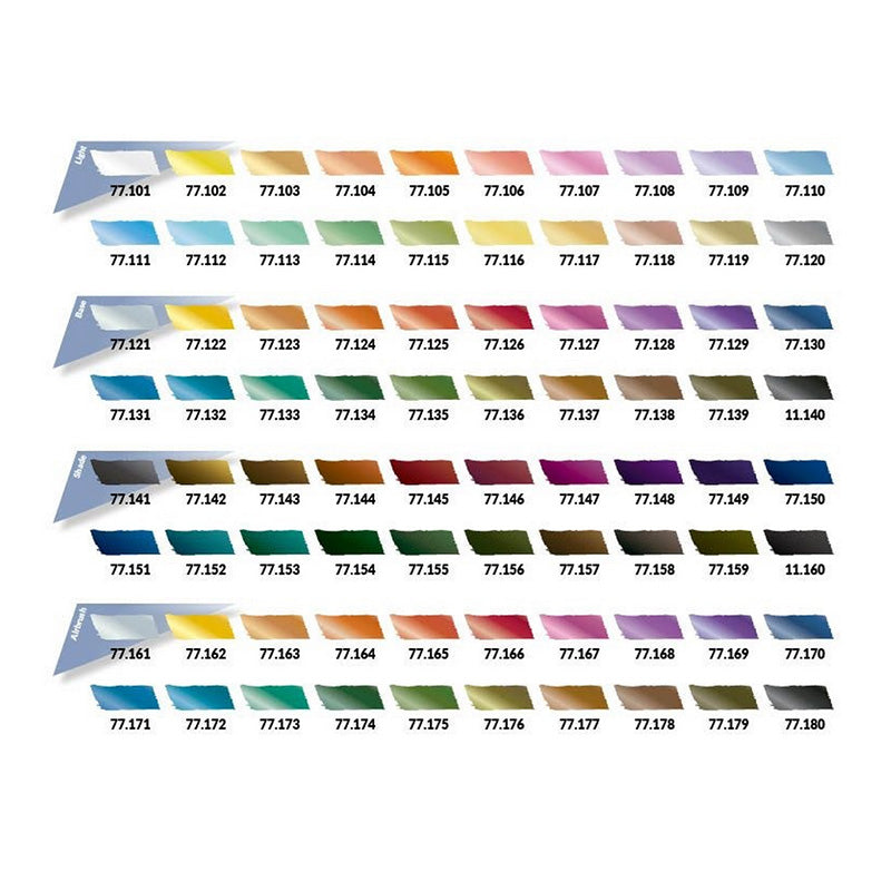 Vallejo True Metallic Metal Full Collection Case (80 Colours)