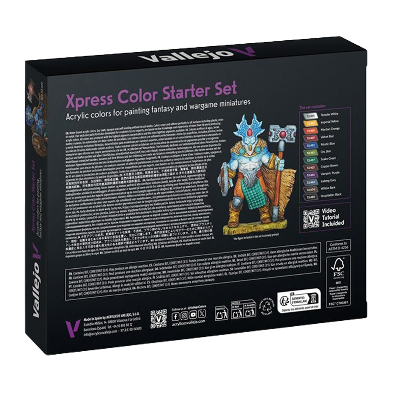 Vallejo Xpress Color Starter Set