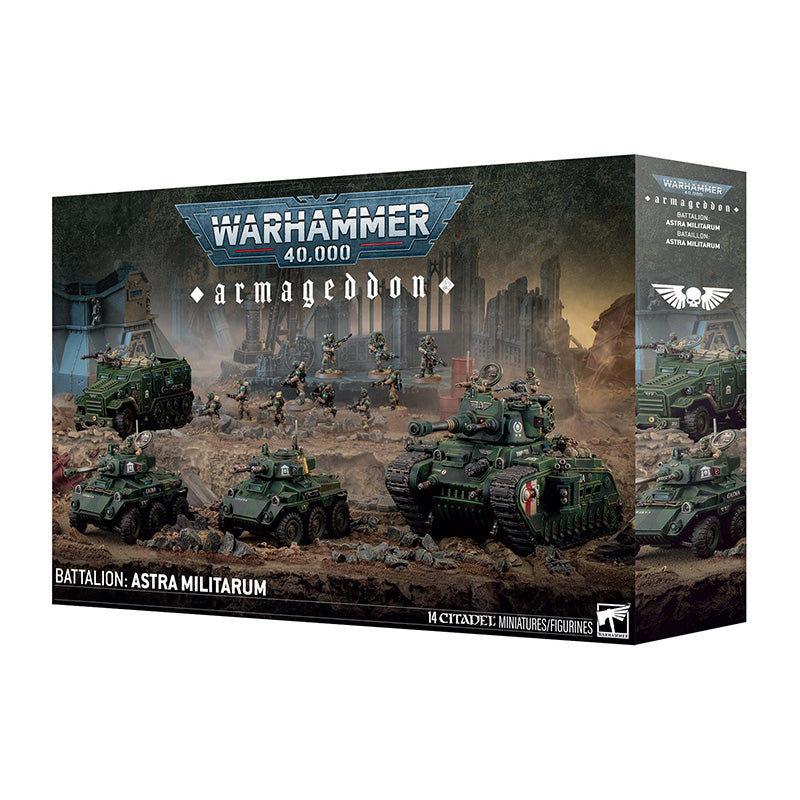 Warhammer 40K Armageddon Battalion Astra Militarum