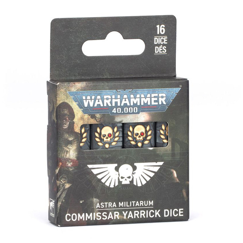Warhammer 40K Astra Militarum Commissar Yarrick Dice