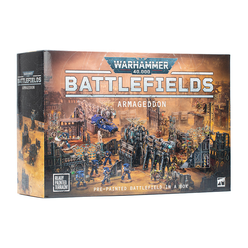 Warhammer 40K Battlefields Armageddon Terrain Set (Pre-Painted)