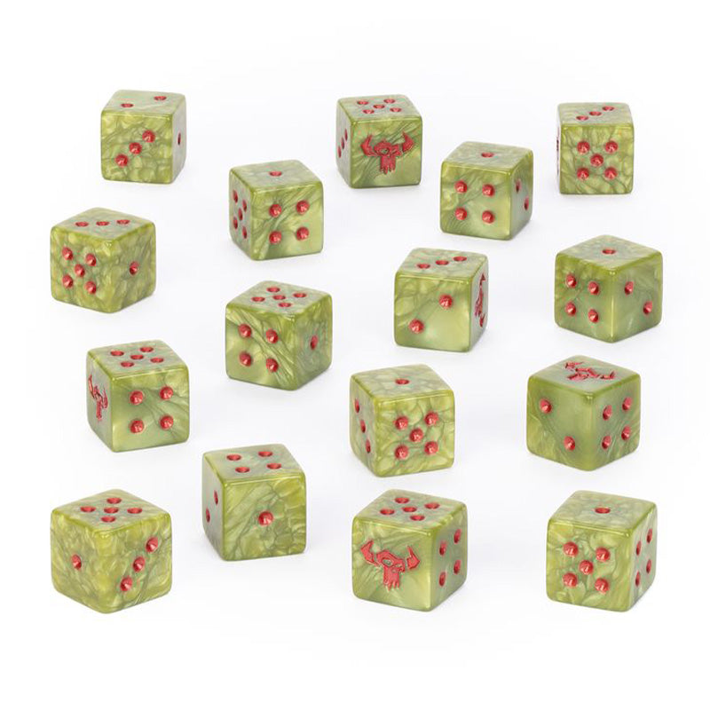 Warhammer 40K Orks Dice Set
