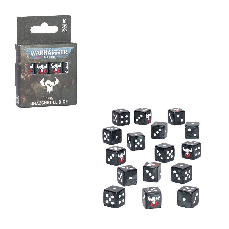 Warhammer 40K Orks Ghazghkull Dice