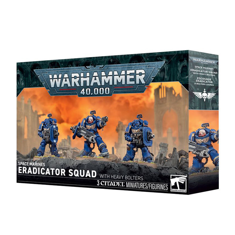 Warhammer 40K Space Marines Eradicator Squad with Heavy Bolters