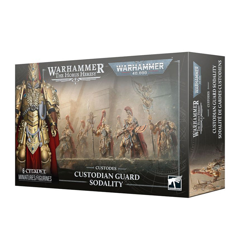 Warhammer 40K The Horus Heresy Adeptus Custodes Custodian Guard Sodality