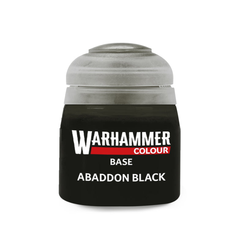 Warhammer Abaddon Black Base Paint (12ml)