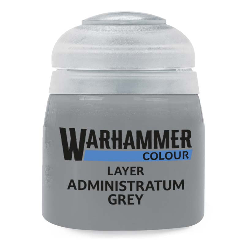 Warhammer Administratum Grey Layer Paint (12ml)