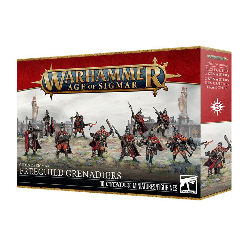 Warhammer Age of Sigmar Cities of Sigmar Freeguild Grenadiers