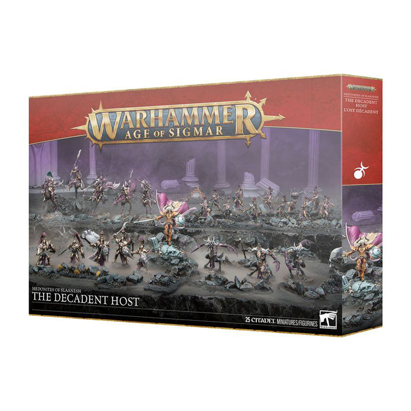 Warhammer Age of Sigmar Hedonites of Slaanesh The Decadent Host Battleforce 