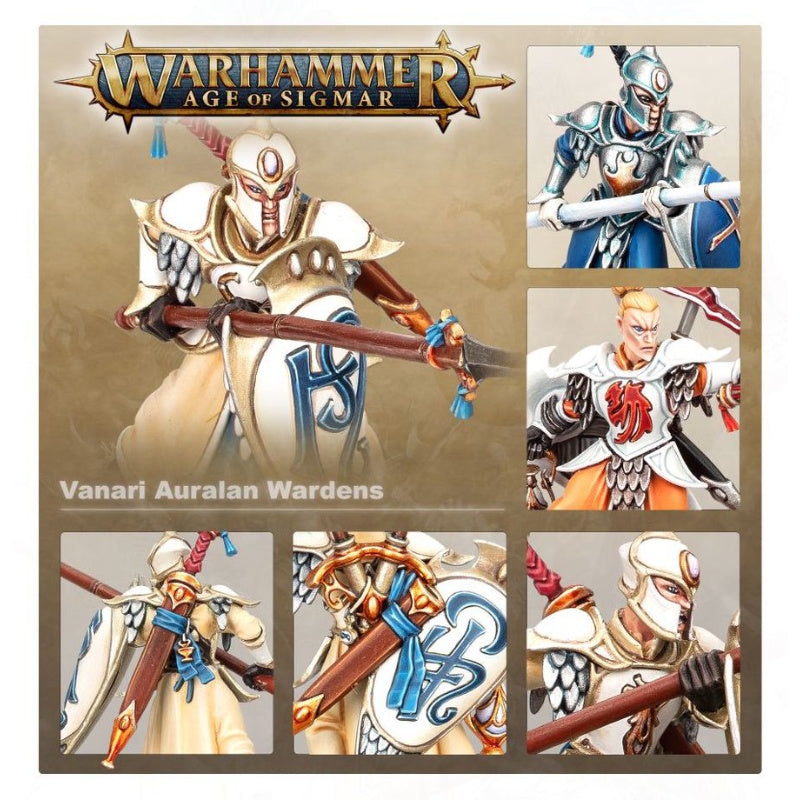 Warhammer Age of Sigmar Lumineth Realm-Lords Vanari Auralan Sentinels
