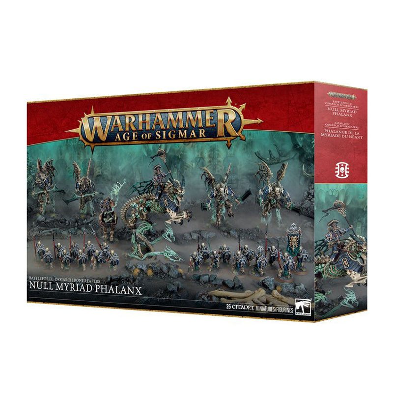 Warhammer Age of Sigmar Ossiarch Bonereapers Null Myriad Phalanx