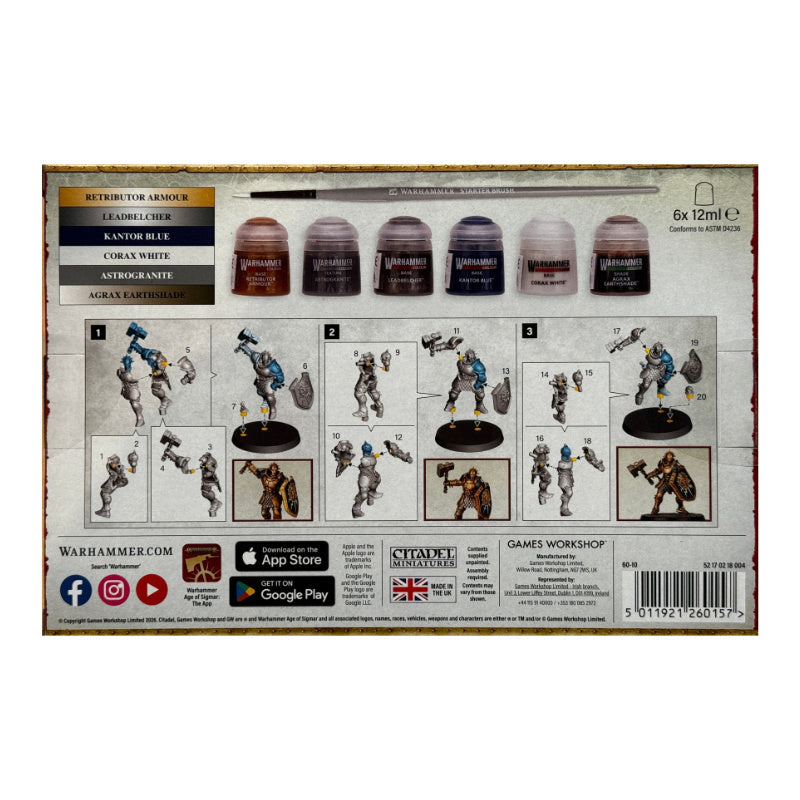 Warhammer Age of Sigmar Stormcast Eternal Paint Set